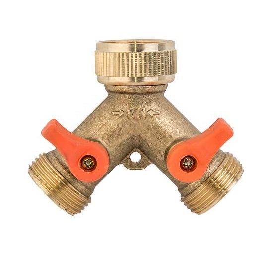 Тройник с двумя кранами Bradas BRASS 3/4" (BR-2234) – фото, отзывы ...