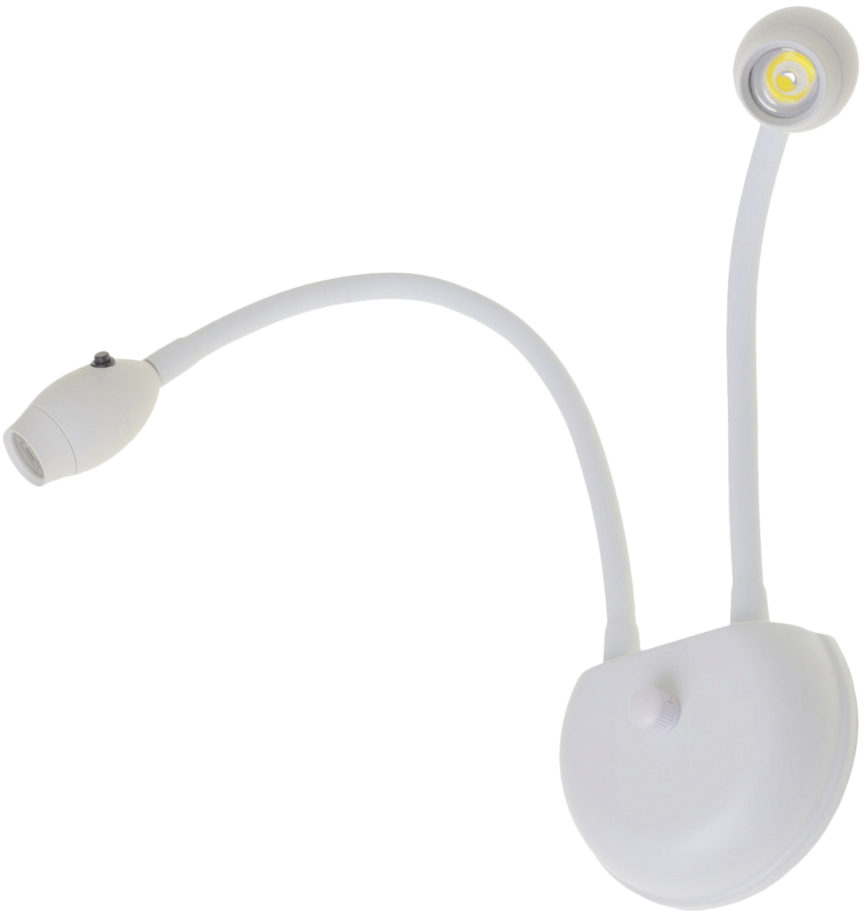 

Настенный светильник Brille AL-537/2x3W NW LED WH (27-052)