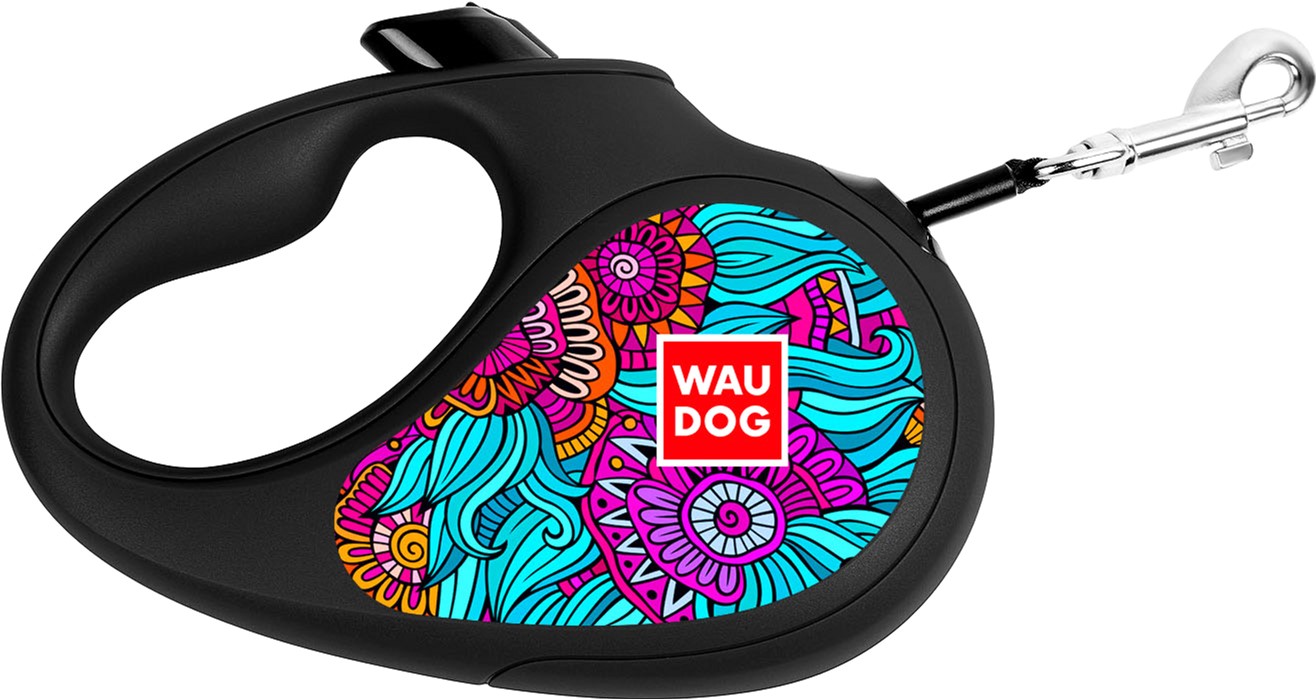 

Поводок-рулетка для собак Collar WAUDOG R-leash, рисунок "Лето", XS, до 12 кг, 3 м, светоотражающая лента (8123-0062-01)