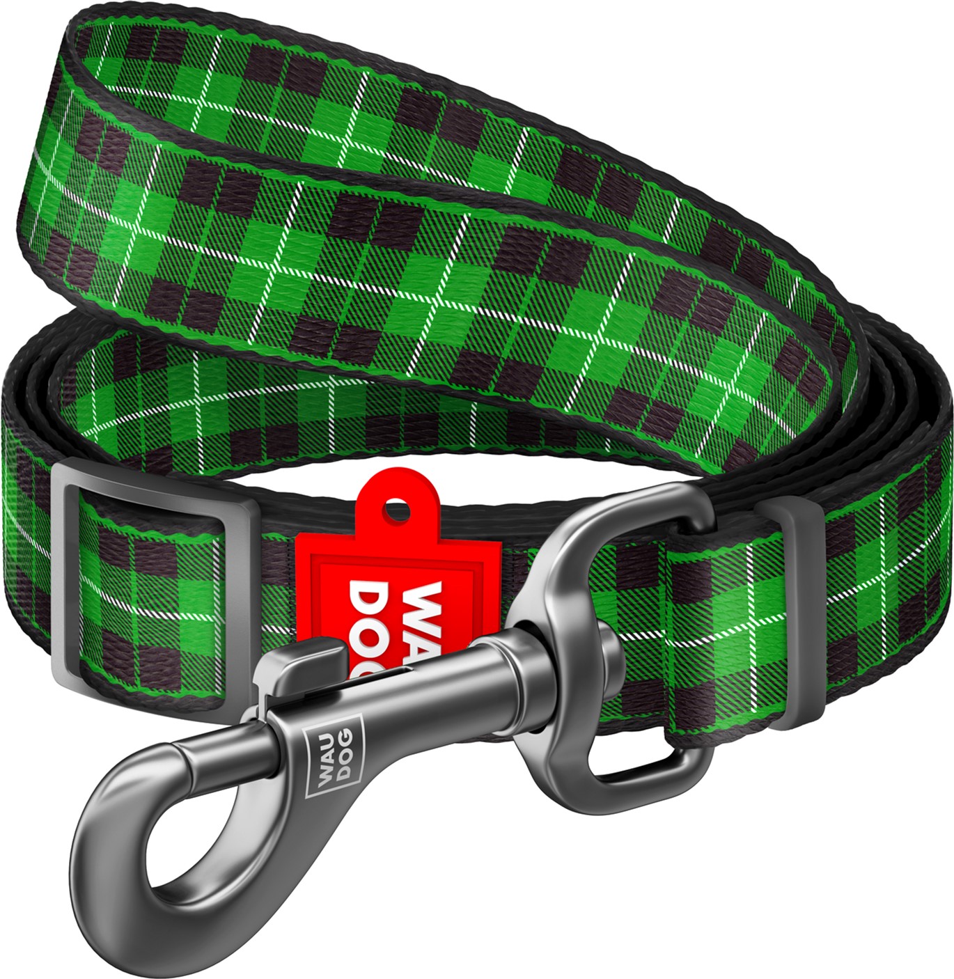 

Поводок для собак нейлоновый Collar WAUDOG Nylon, рисунок "Шотландка зеленая", регулируемый, L, Ш 25 мм, Дл 152-183 см (5302)