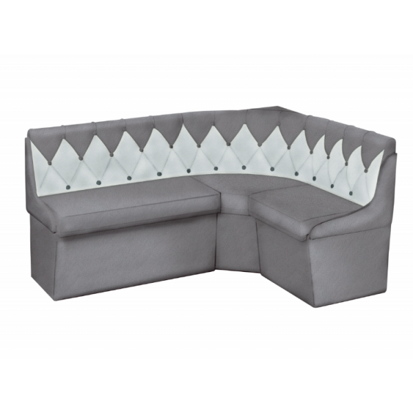 

Кухонный уголок мягкий из ДСП + ткань Орион Modern Серый