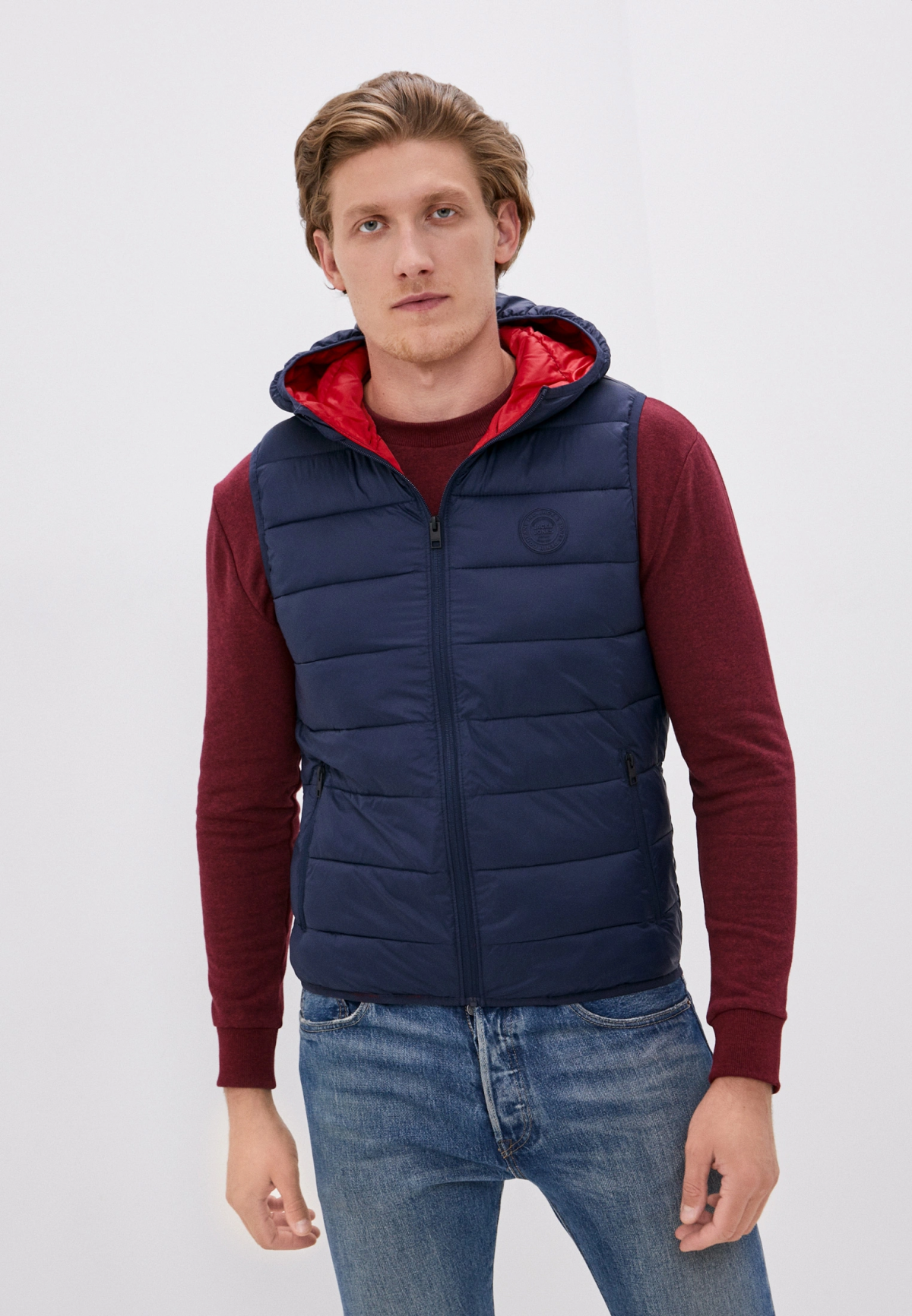 

Безрукавка Jack & Jones JJEMAGIC BODY WARMER HOOD  Темно-синий STS12173753NavyBlazer, Безрукавка Jack & Jones JJEMAGIC BODY WARMER HOOD M Темно-синий STS12173753NavyBlazer