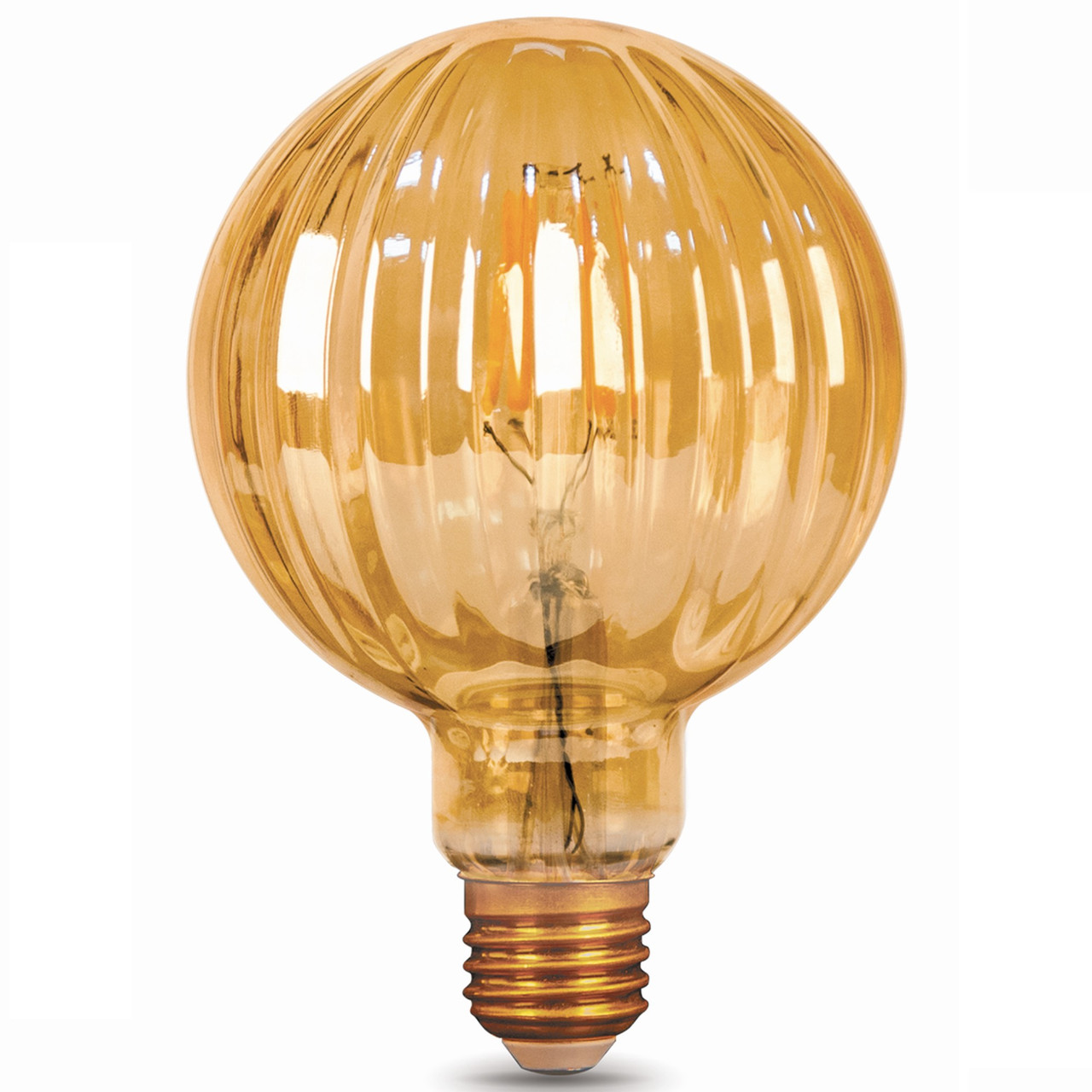 

Лампа светодиодная LED Filament G100 Baloon E27 4W Golden 380lm 2400K