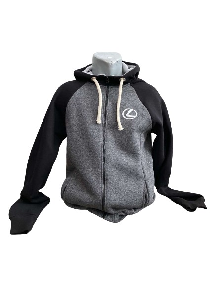 

Мужская толстовка теплая с капюшоном с принтом VALIMARK M серый меланж с черным