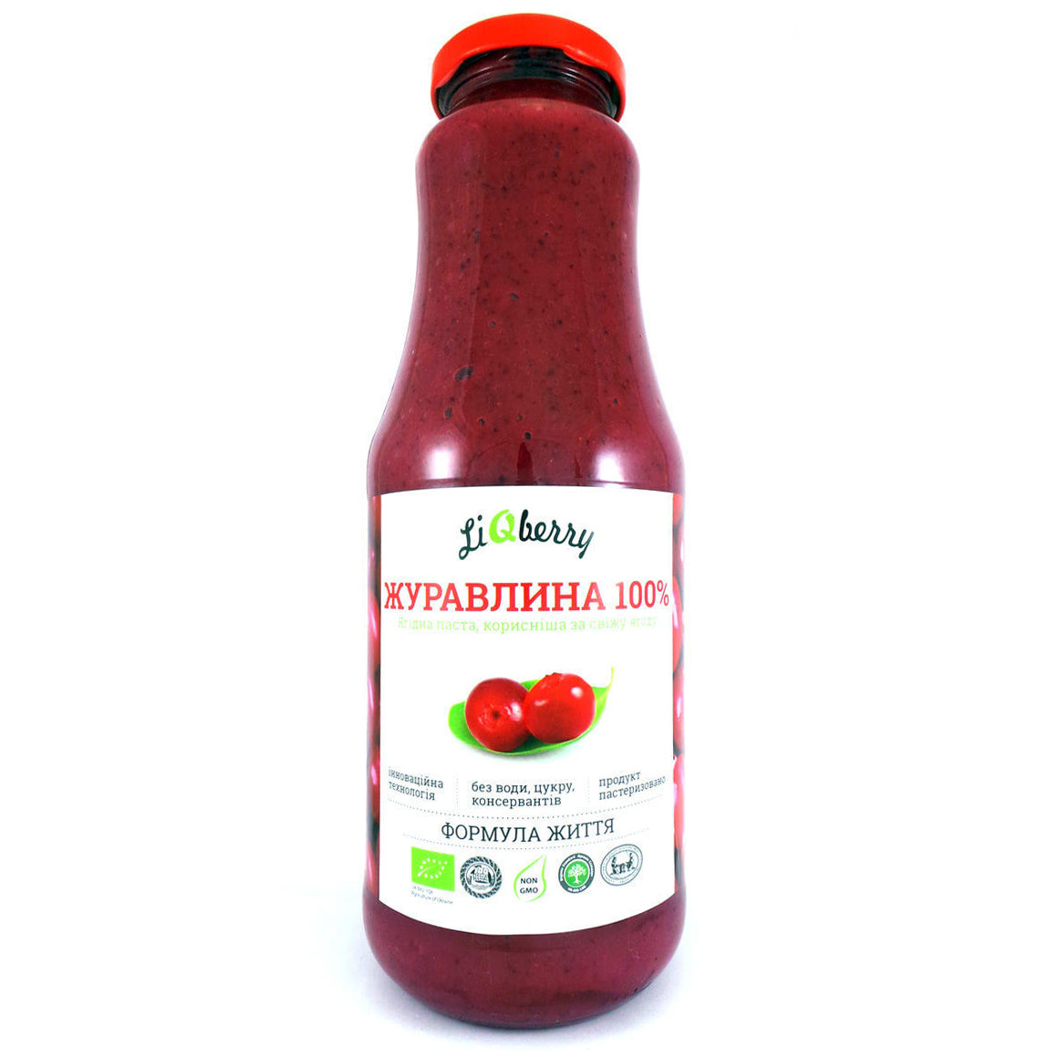 

Журавлинна паста LiQberry Дієтична добавка 1000 г