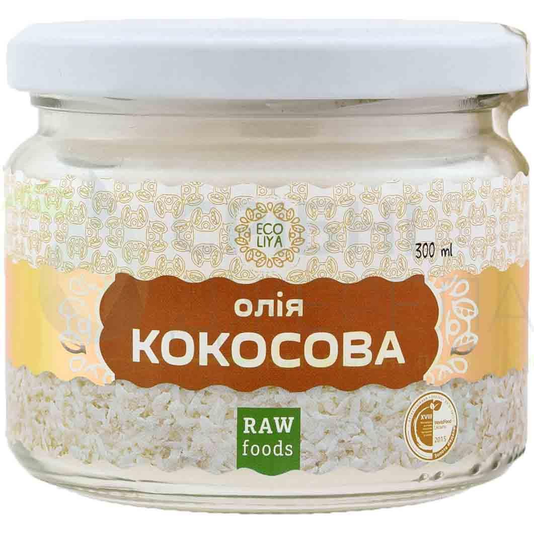 

Харчова кокосова олія Ecoliya внутрішнє/зовнішнє застосування 320 мл