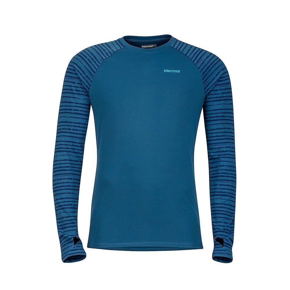 

Термокофта Marmot Harrier LS Crew S Denim-Denim Strike