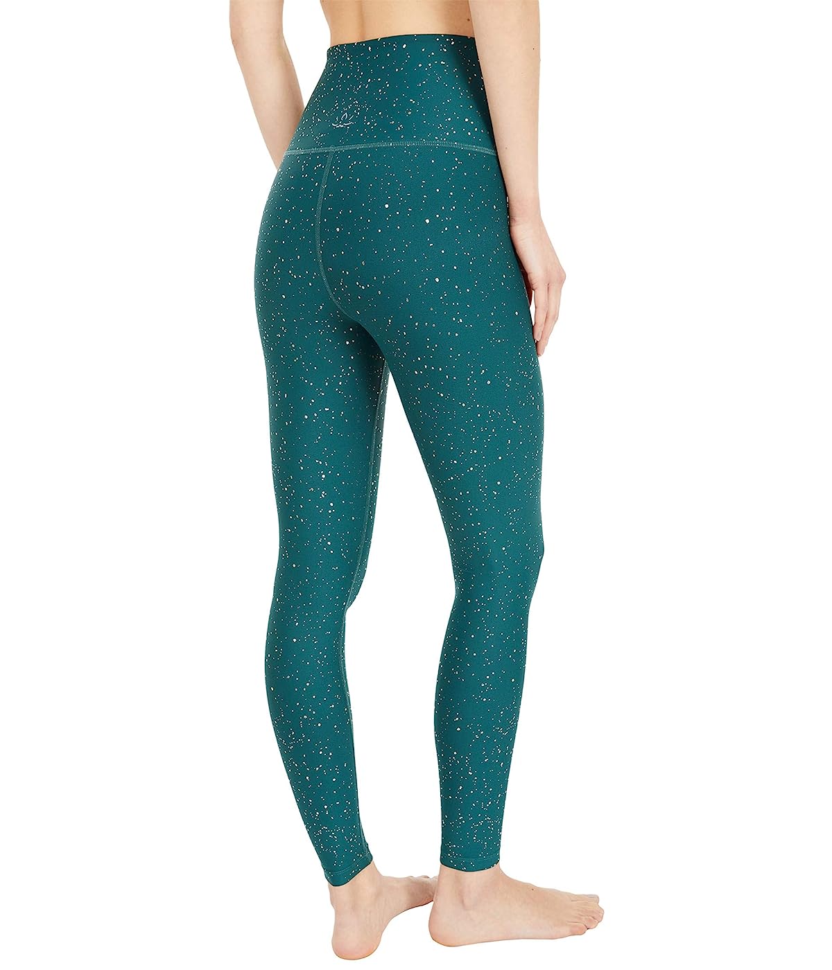 Леггинсы Beyond Yoga Alloy Sparkle High-Waisted Midi Hunter Green