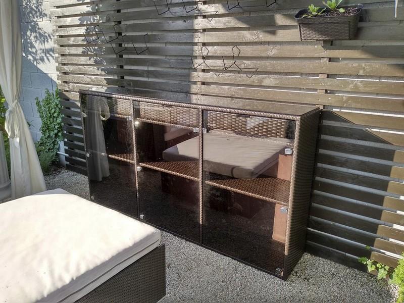 

Комод Matori Глес из искусственного ротанга 180х110х50 см