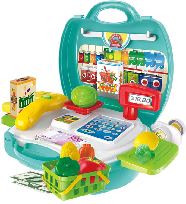 

Игровой набор Bowa Супермаркет в чемодане (8314) 6910010083143)