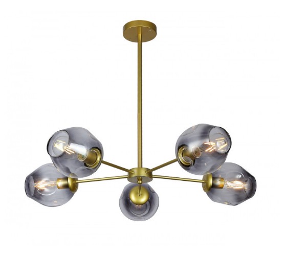 

Люстра Levistella 7526039-5 Gd+Bk