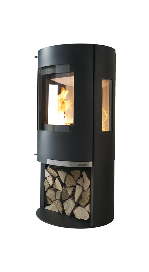 

Печь камин стальная INVICTA Onsen 3 Vitres