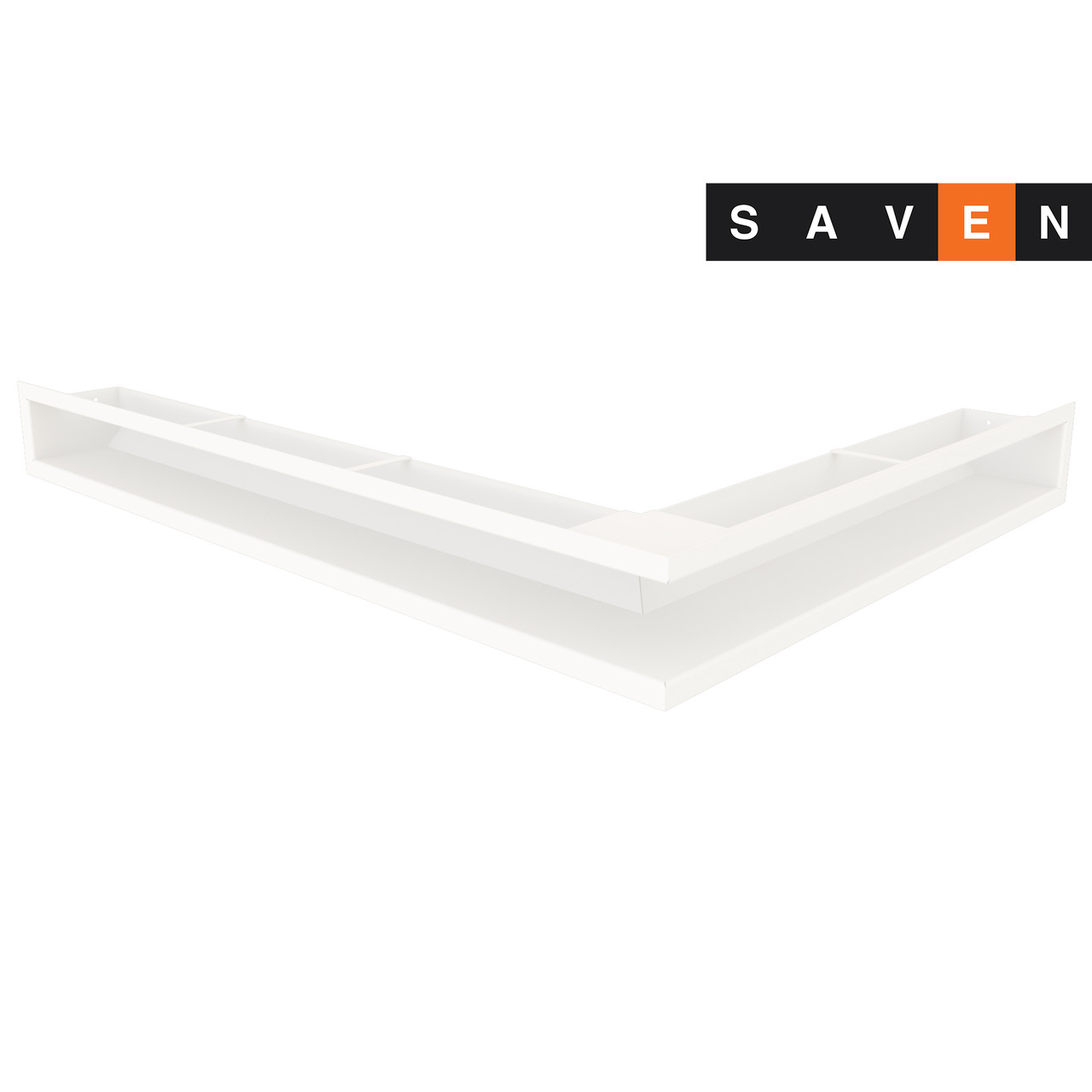 

Вентиляционная решетка для камина угловая левая SAVEN Loft Angle 90х600х800 белая