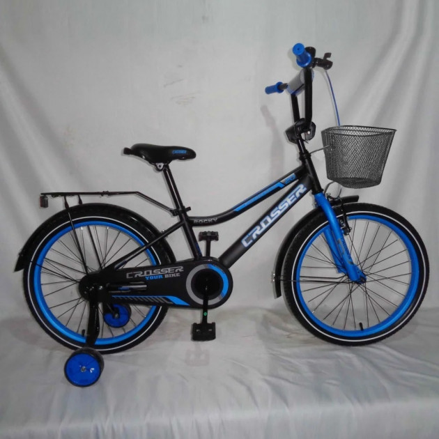 

Велосипед Crosser 16" Rocky Black / Blue (ROCKY CROSSER16)
