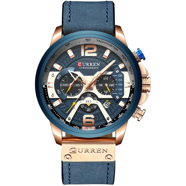 

Мужские наручные часы Curren 8329 Blue
