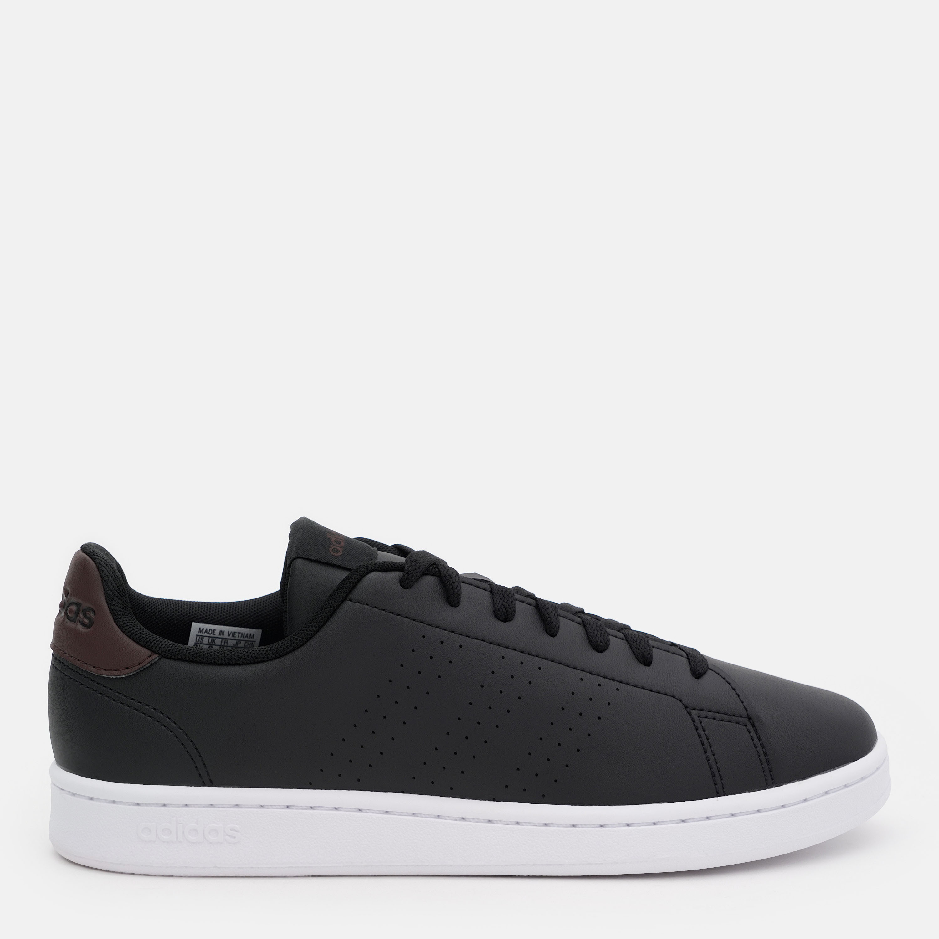 Акція на Чоловічі кеди низькі Adidas Advantage ID9630 45.5 (10.5UK) 29 см Cblack/Cblack/Shabrn від Rozetka