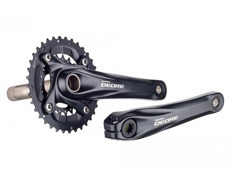 

Шатун Shimano Deore FC-M617 L175 мм. 22-36T черный (CHW-205)