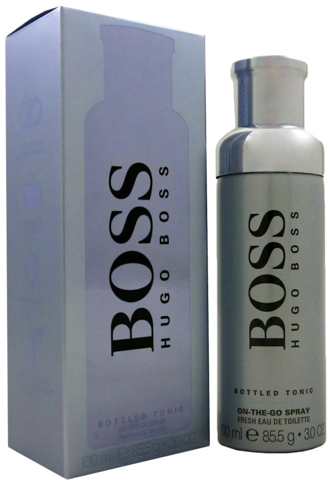 Акція на Туалетная вода для мужчин Hugo Boss Bottled Tonic On The Go Fresh 100 мл (3614228713627) від Rozetka UA