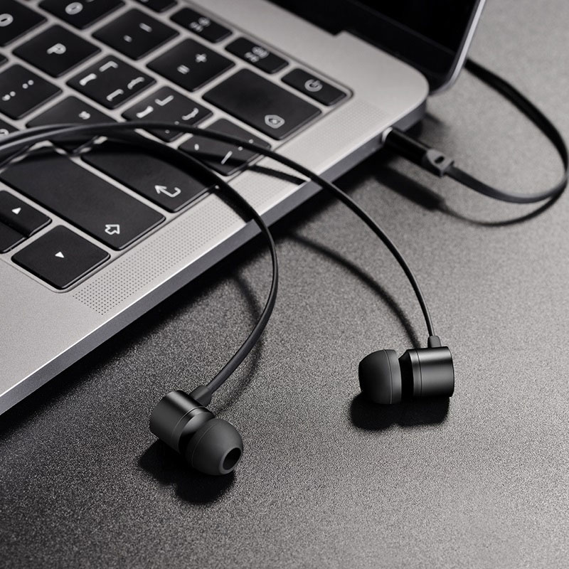 

Наушники проводные HOCO M63 Ancient Sound с микрофоном Black (M63b)
