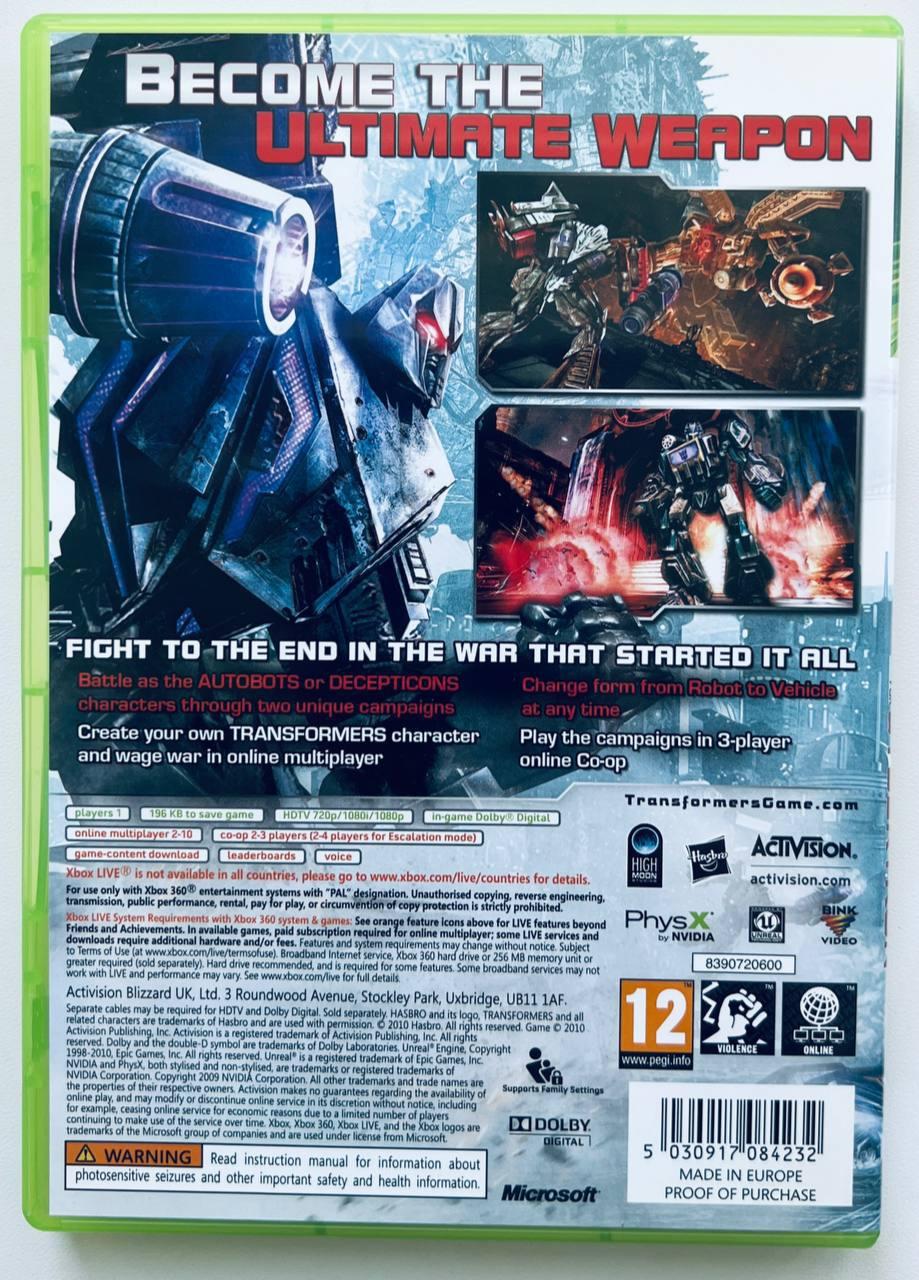 ROZETKA » Transformers: War for Cybertron, Б/У, английская версия - диск  для Xbox 360 от продавца: RetroGaming Shop купить в Украине: цена, отзывы