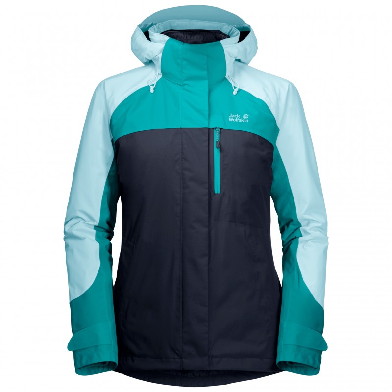 

Куртка 3 в 1 WHITNEY PEAK 3IN1 W Jack Wolfskin 1113611-1910 XS Синий