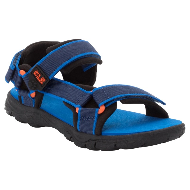 

Сандалии SEVEN SEAS 3 K Jack Wolfskin 4040061-1174 34 Голубой Оранжевый Синий