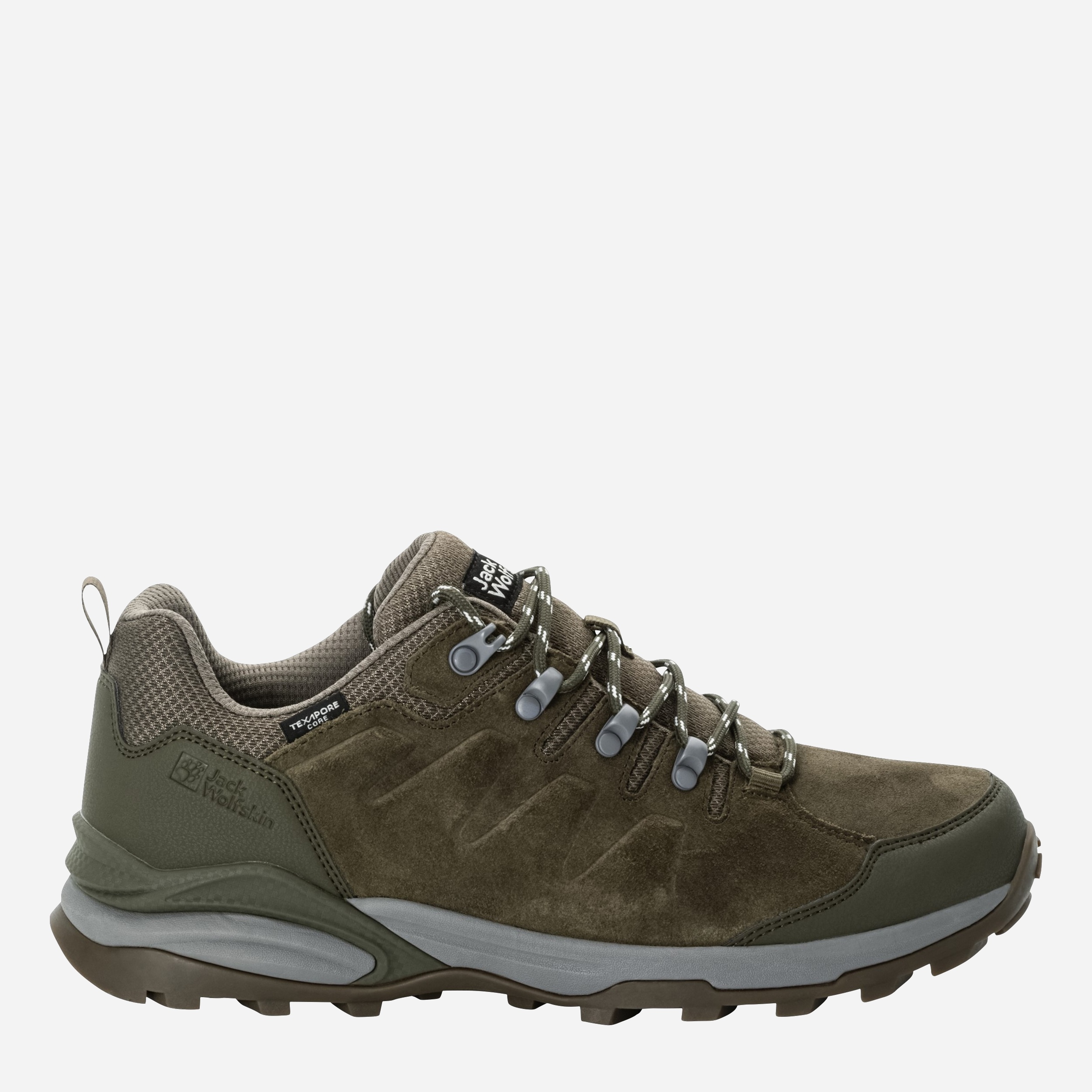 Акція на Чоловічі кросівки з мембраною Jack Wolfskin Refugio Texapore Low M 4049851-5719 43 (9UK) 27.2 см Коричневі від Rozetka