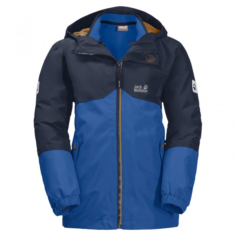 

Куртка 3 в 1 B ICELAND 3IN1 JKT Jack Wolfskin 1605254-1202 116 Синий