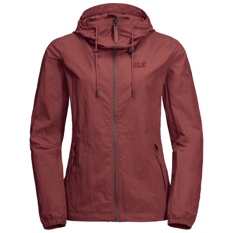 

Ветровка LAKESIDE JACKET W Jack Wolfskin 1305961-3038 XS Бордовый