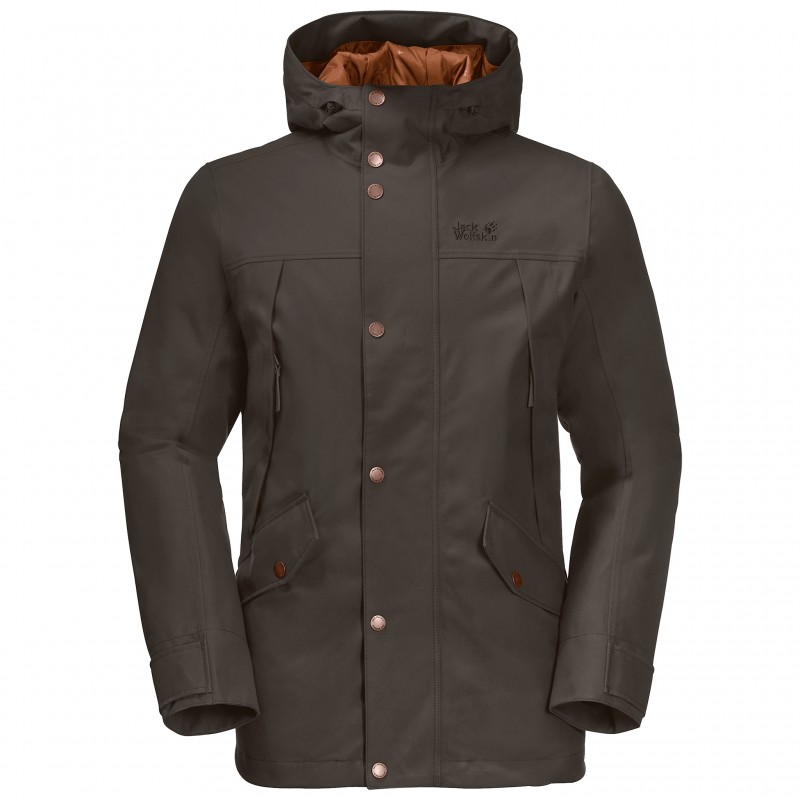 

Куртка утепленная CLIFTON HILL JACKET M Jack Wolfskin 1113341-5087 XXL Коричневый