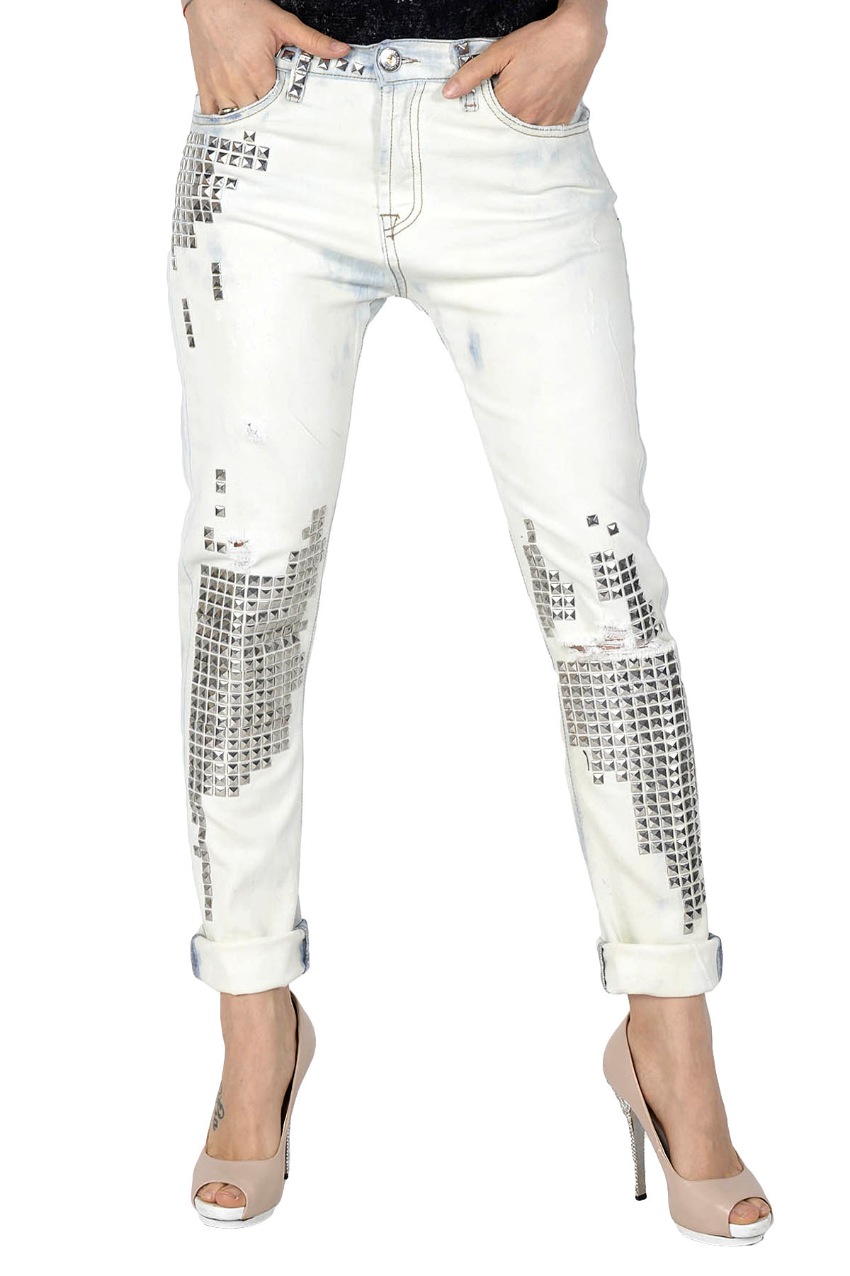 

Джинсы Sexy Woman White  белый - 1, Джинсы Sexy Woman White XS белый - 1