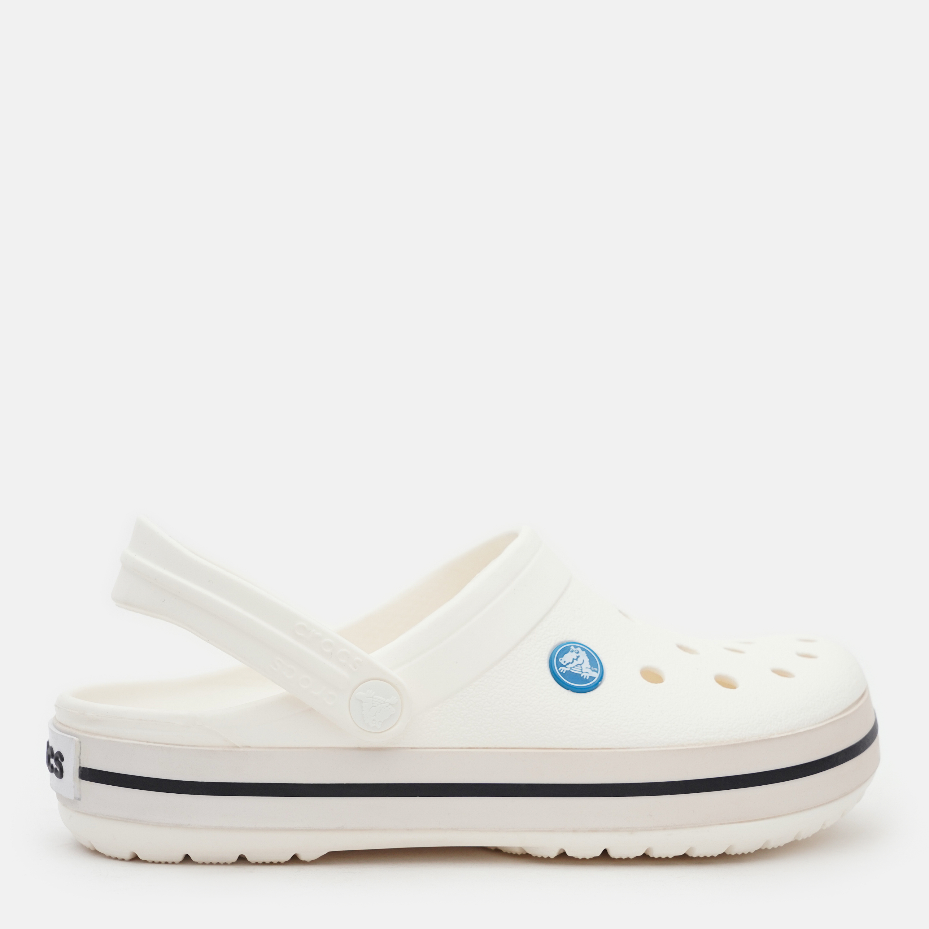 Акция на Жіночі крокси Crocs Crocband Clog 11016-100 39-40 (M7/W9) 25 см White от Rozetka