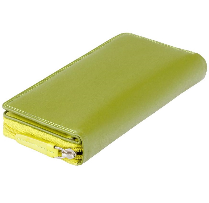 

Женский кошелек Visconti RB55 LIME M зелёный