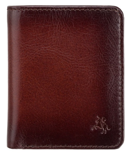 

Коричневый кошелек мужской Visconti AT56 B/TAN David c RFID Burnish Tan