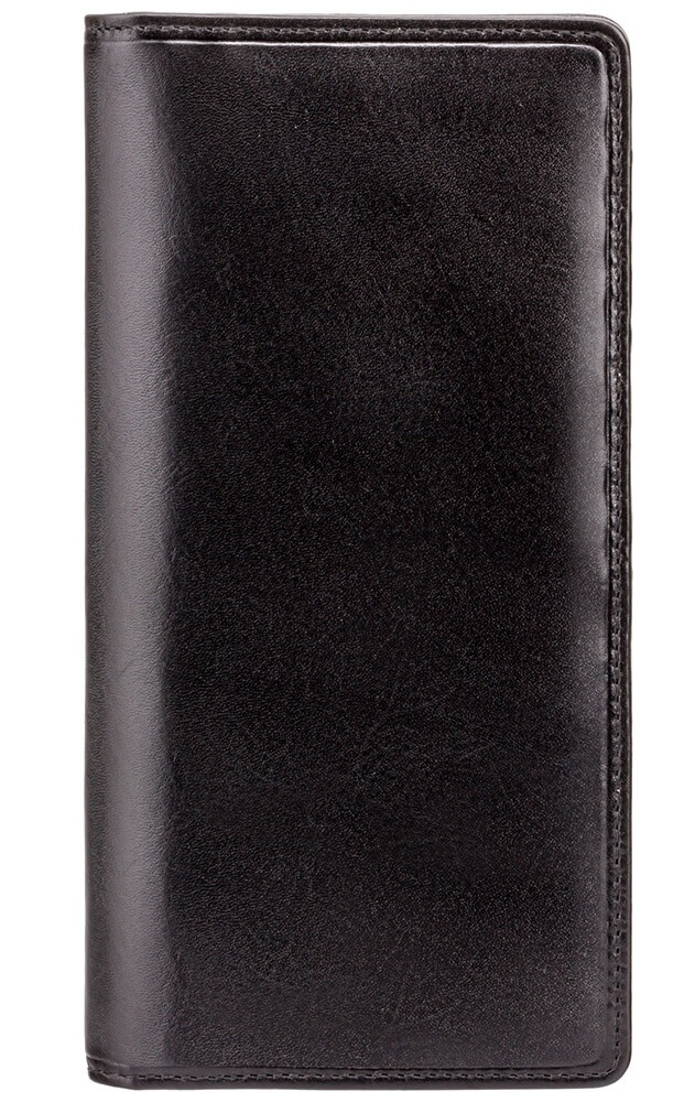 

Чёрный кошелек мужской Visconti MZ6 Turin c RFID Italian Black