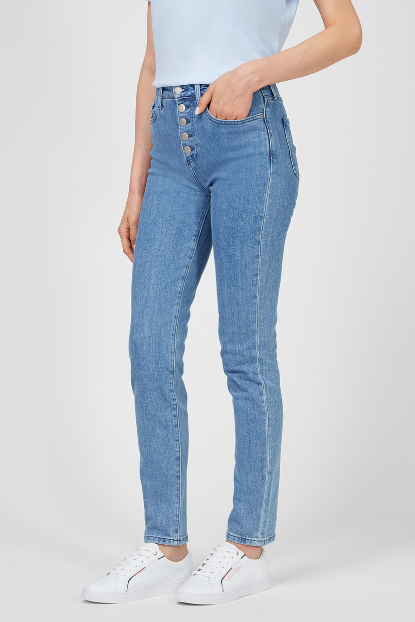 

Женские голубые джинсы RIVERPOINT CIGARETTE Tommy Hilfiger 26-32 WW0WW28074