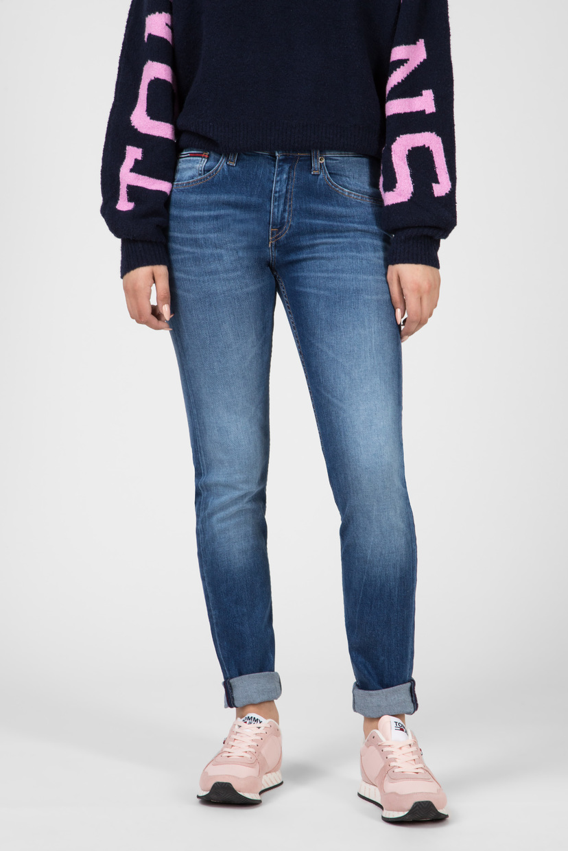 

Женские синие джинсы MID RISE SLIM TJ1972 Tommy Hilfiger 25-32 DW0DW05857