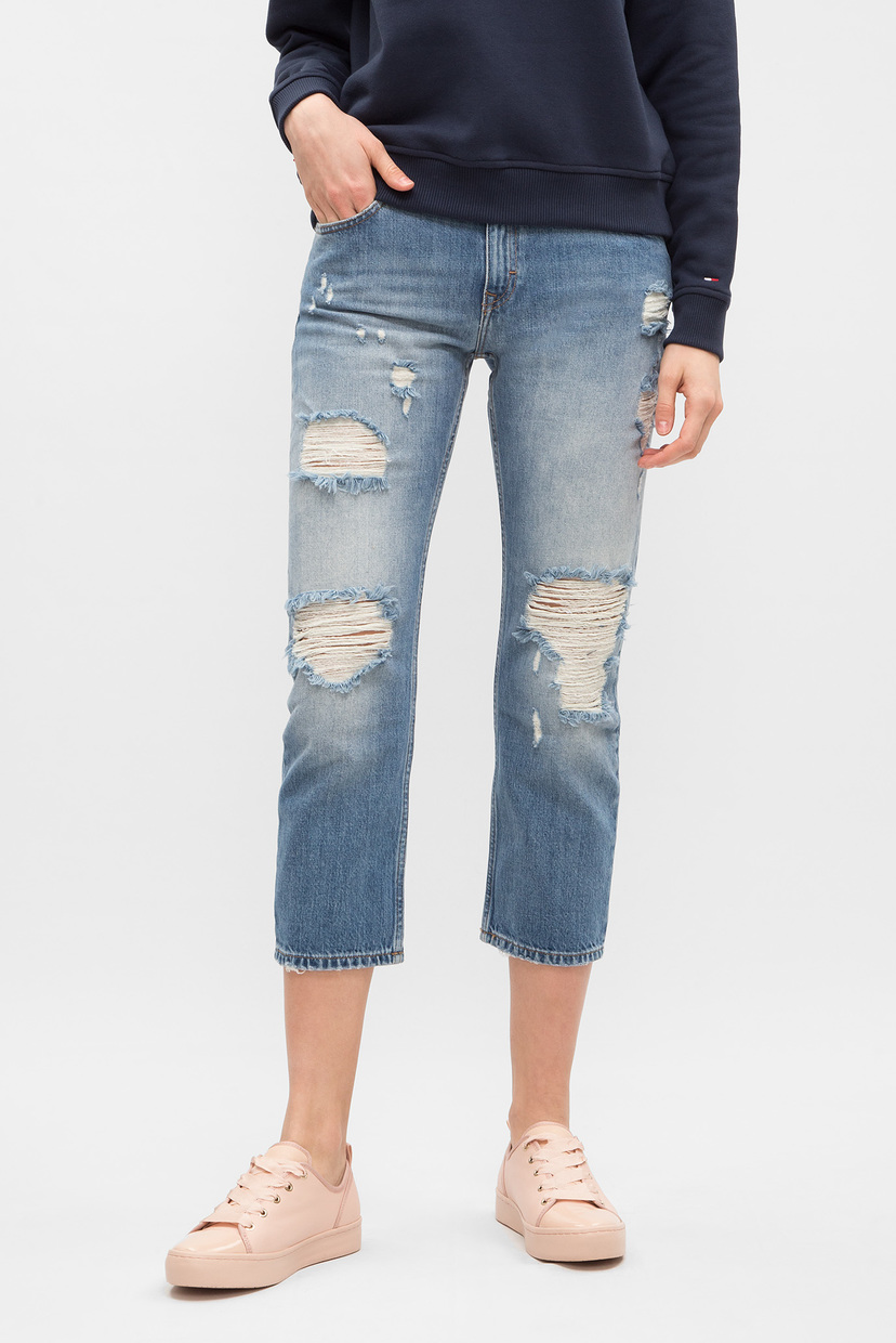 

Женские голубые джинсы MID RISE STRAIGHT LANA CLBLRIDE Tommy Hilfiger 28-34 DW0DW03908