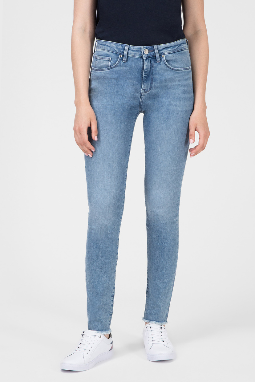 

Женские голубые джинсы COMO SKINNY RW A NELLY Tommy Hilfiger 26-32 WW0WW24489