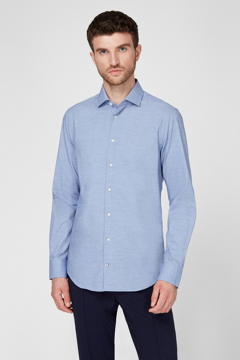 

Мужская синяя рубашка GLOBAL STRIPE CLASSIC SLIM Tommy Hilfiger 40 TT0TT07618