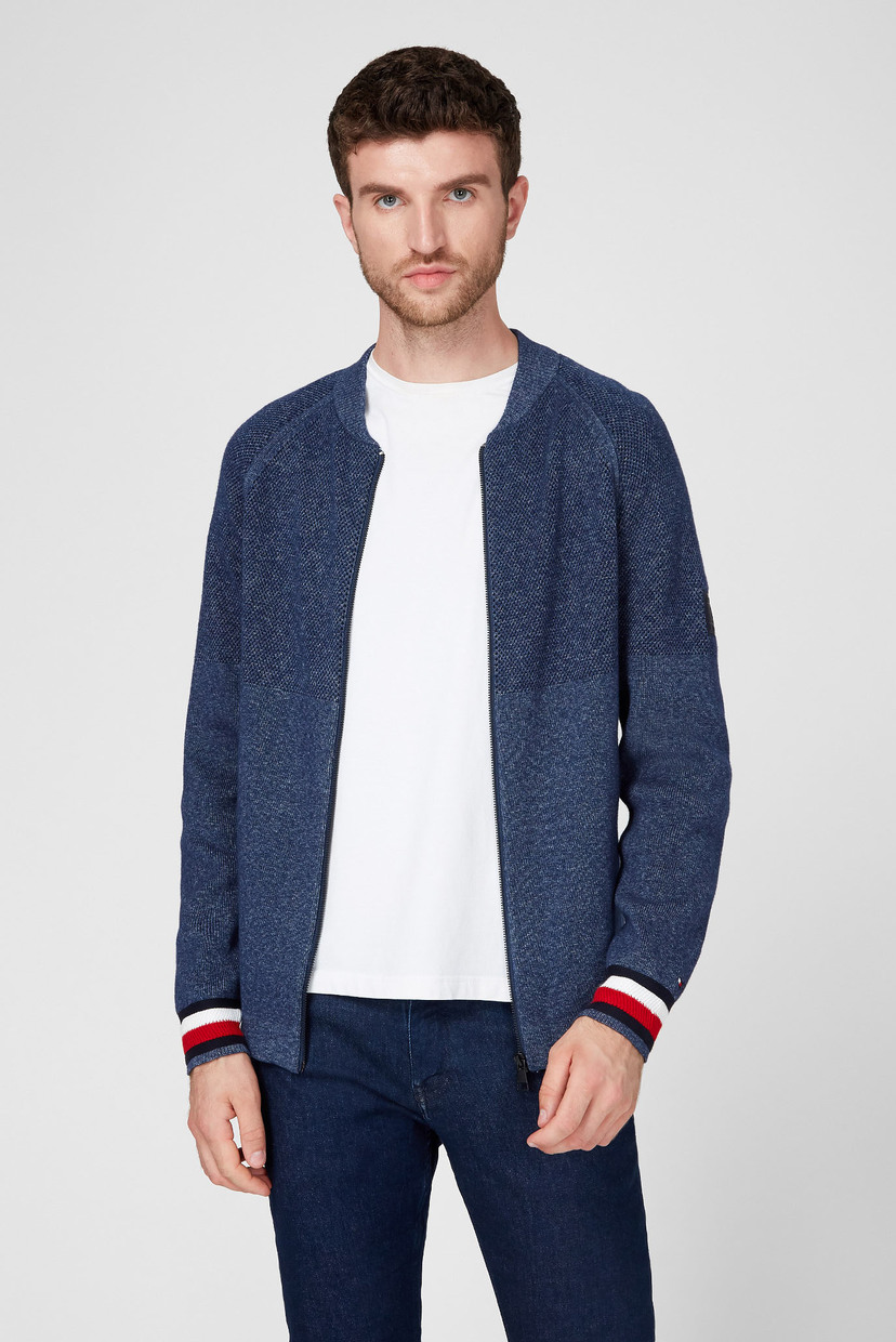 

Мужская синяя кофта Tommy Hilfiger S MW0MW14426