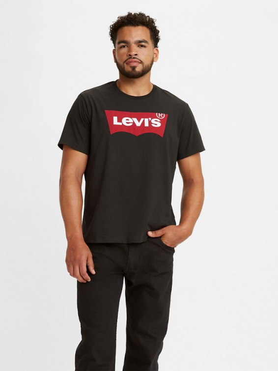 Акція на Футболка Levi's 25451788 XL Чорна від Rozetka