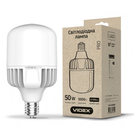

Лампа LED A118 50W E40 5000K 220V, 24310, Videx
