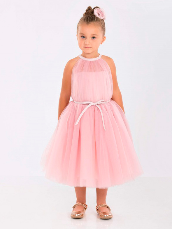 

Платье Maya-MI Нежность 0105-0038-4 146 см Пудровое (2925700017685)