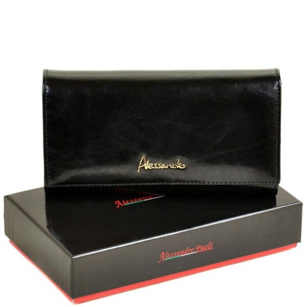 

Кожаный кошелек Canarie ALESSANDRO PAOLI W34-1 black