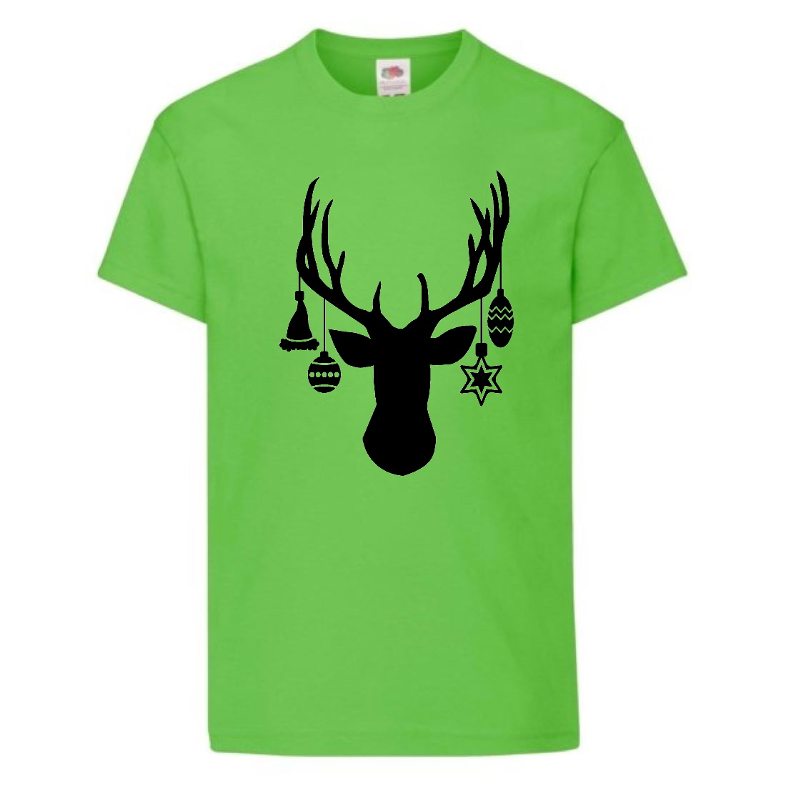 

Футболка детская Новый Год (New Year) светло-зеленая (0038-green) размер 152 см