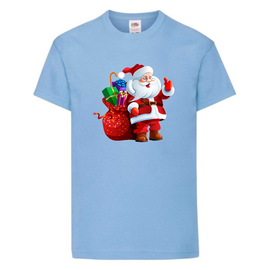 

Футболка детская Новый Год (New Year) светло-голубая (0003-blue) размер 140 см