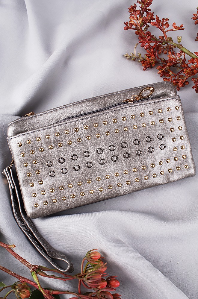 

Кошелек AAA 241-5 Серебристый