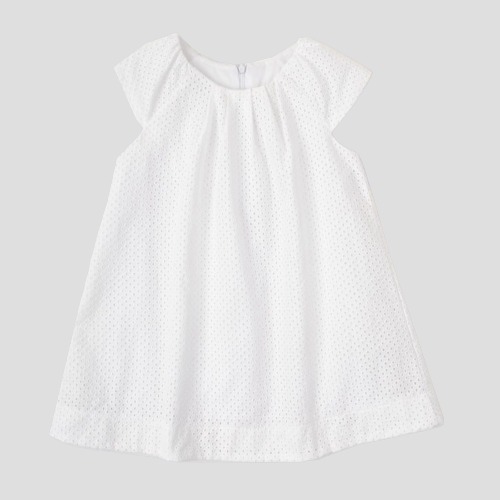 Акция на Дитяча літня сукня для дівчинки KRAKO 4045D21 122-128 см Біла от Rozetka