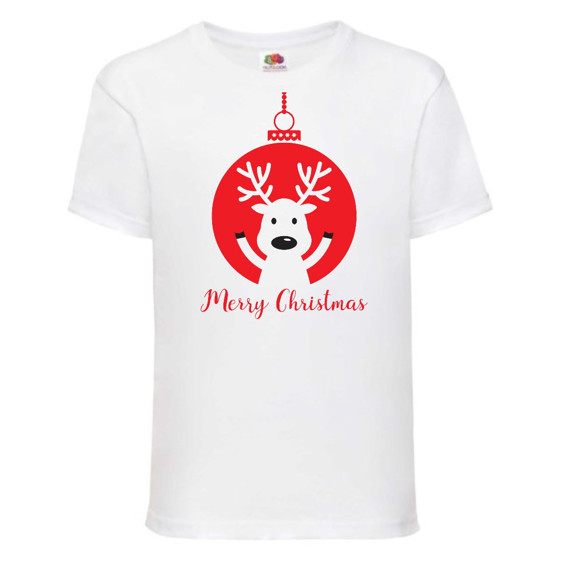 

Футболка детская Новый Год (New Year) белая (0019-white) размер 164 см